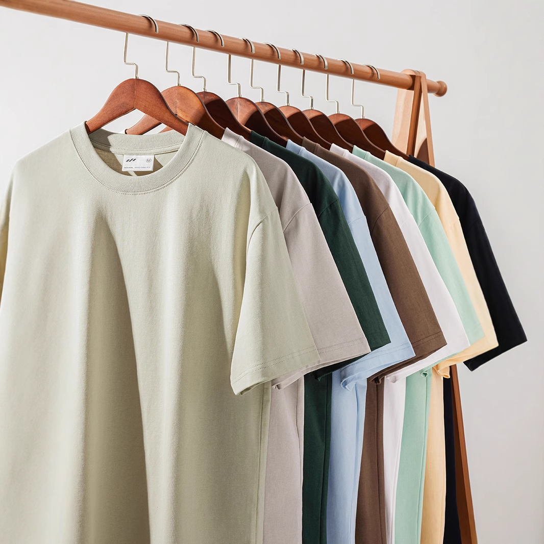 Xinjiang Cotton Heavyweight Cotton Short-sleeve T-shirt photo 6