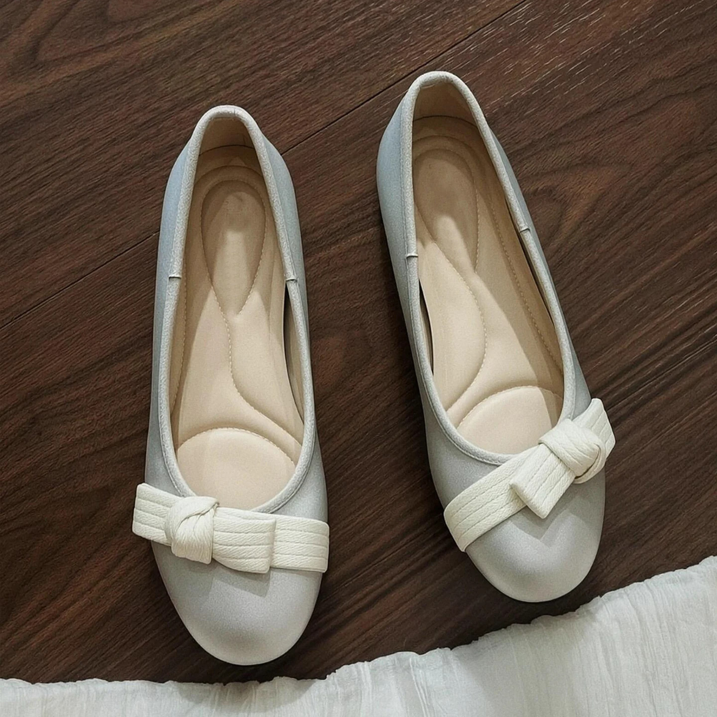Round-toe Flats Women's Low-cut Ballet Shoes photo 1