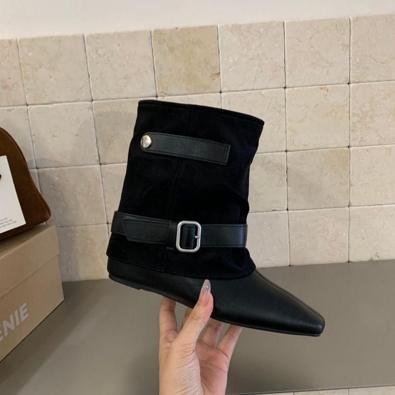 Retro-style Women's Brown Ankle Boots photo 2
