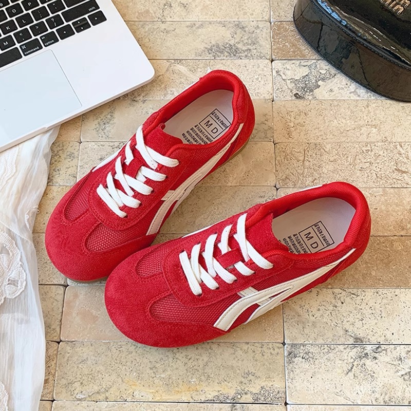 Women's Leather Thick-soled Breathable Mesh Cortez photo 5