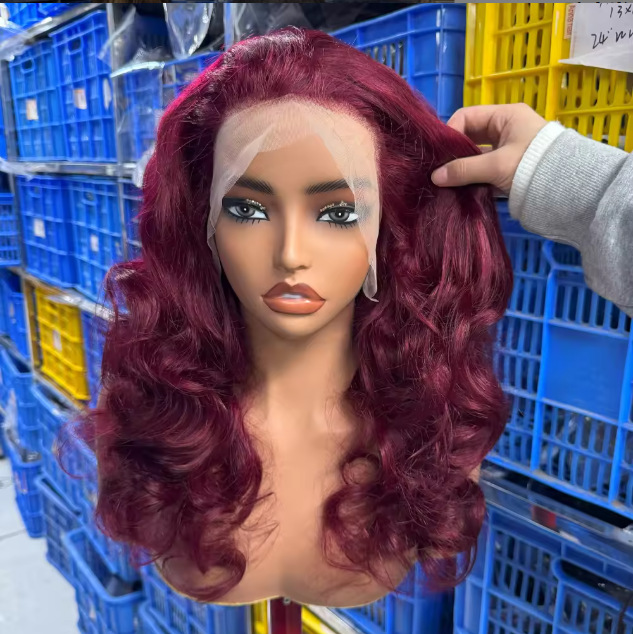 Loose Wave Wig 13x4 Frontal Bouncy Wave Wig Human Hair photo 8