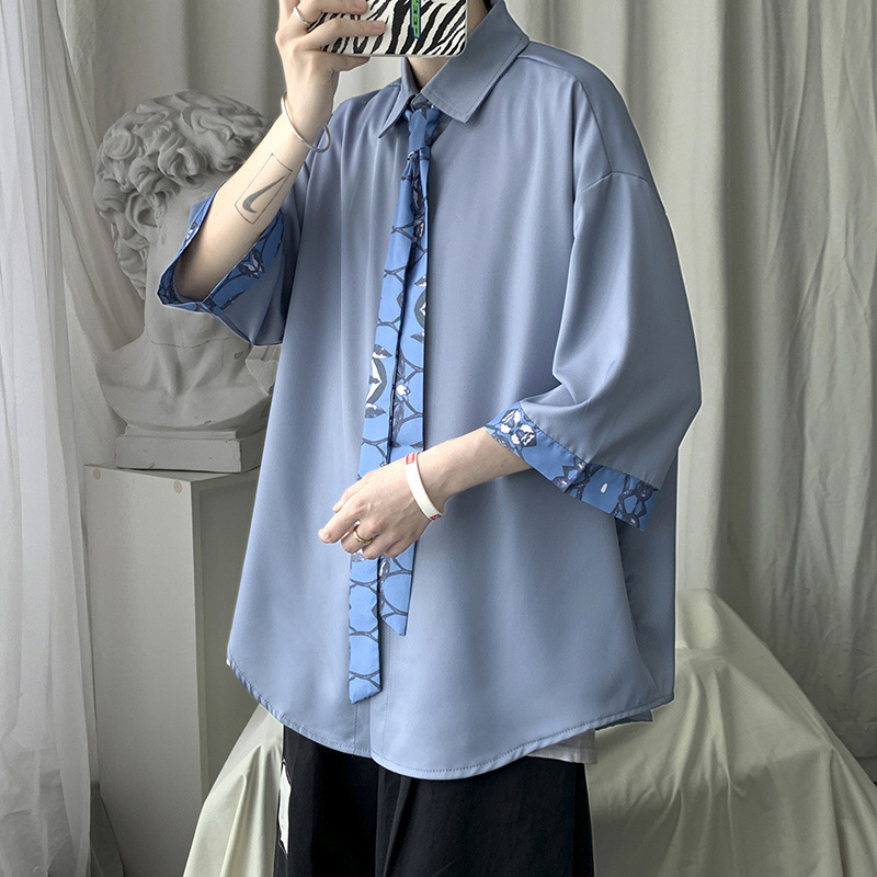 Loose Floral Print Shirt Wrinkle-Free photo 8
