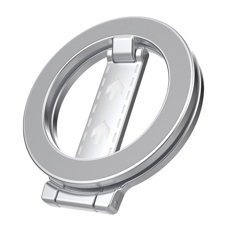 Zinc-alloy Ultra-thin Magnetic Ring Desktop Stand photo 3