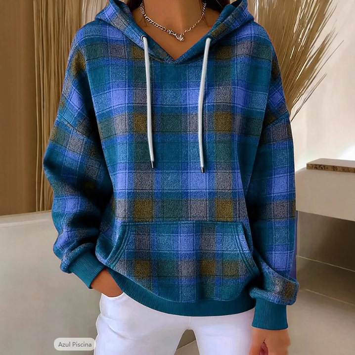 Drawstring Long-sleeve Casual Fashion Hoodie photo 1