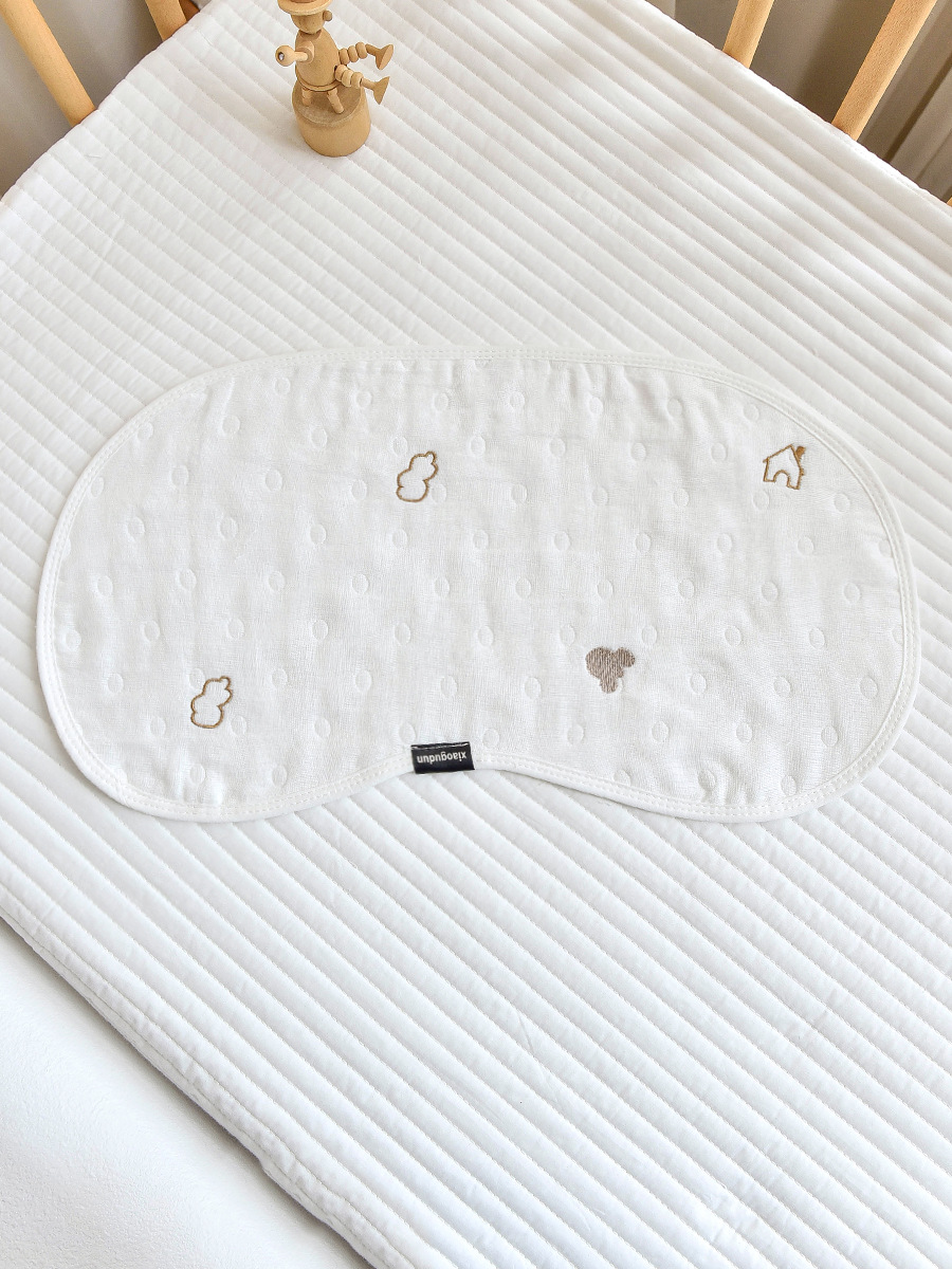 Baby Burp Cloth Shoulder Towel Gauze Pillow And Bib photo 4