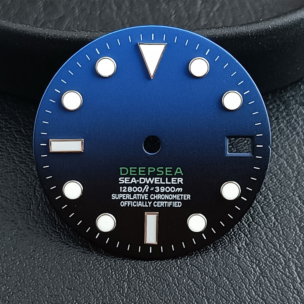 Blue-green Luminous Dial Accessories Suitable For NH35 And NH36 Movements photo 4
