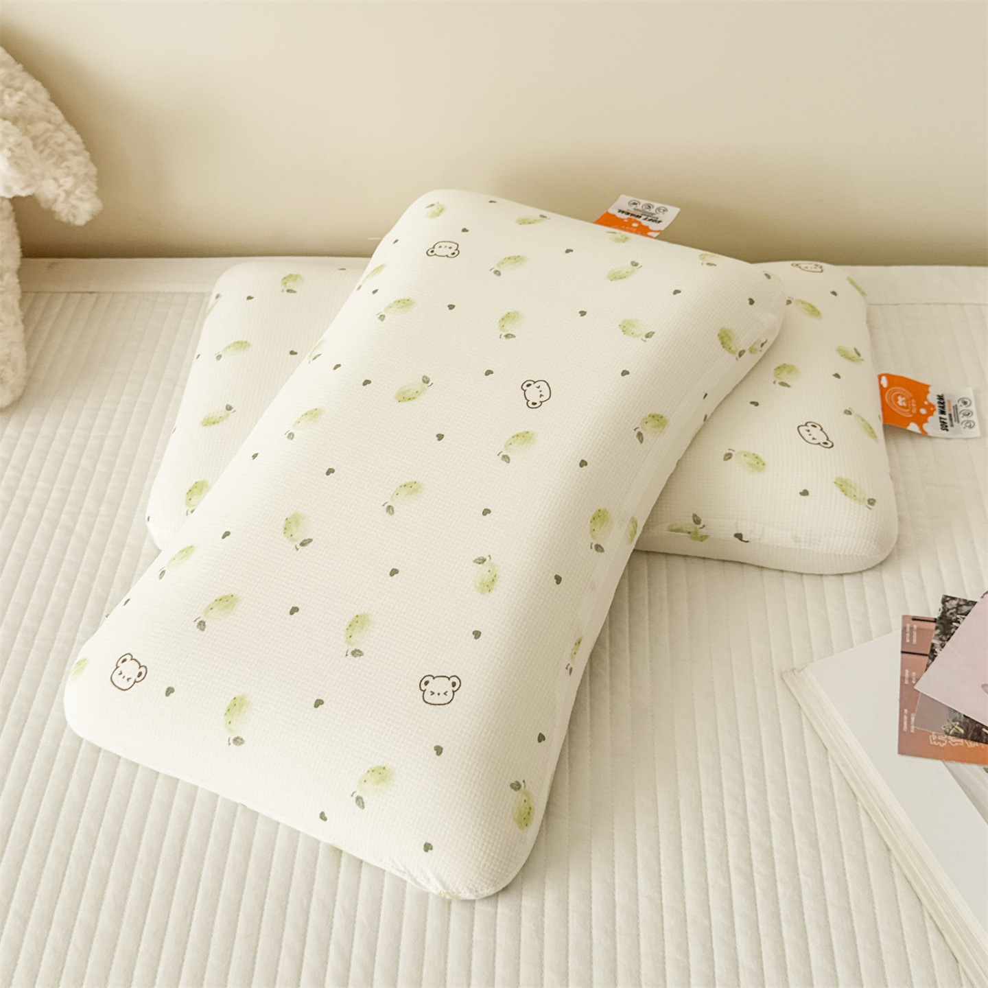 New Cute Floral Children's Cartoon Memory Foam Pillow photo 3