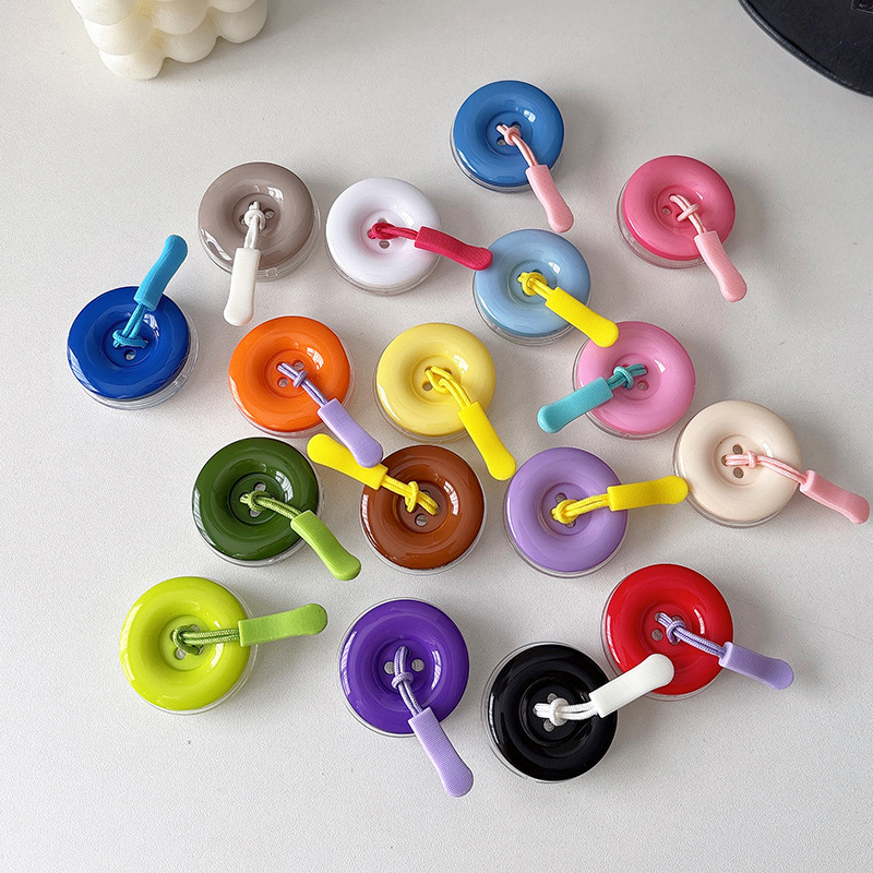 3D Button Phone Airbag Holder Retractable And Portable photo 1