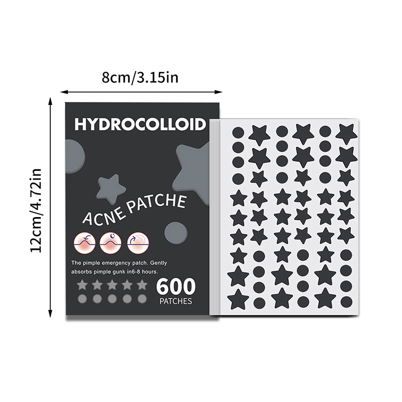 600-piece Large-size Star Stickers With Water-based Adhesive photo 5