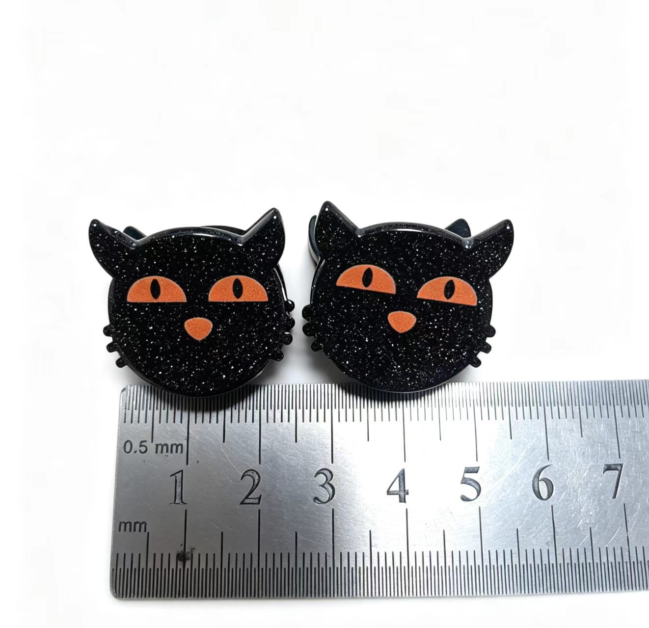 Halloween Bat Pumpkin Spider Small Hair Clip photo 8