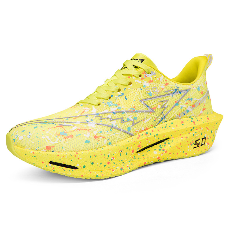 Iridescent Running Shoes Fashionable Mesh Sneakers For Jogging And Sports photo 2