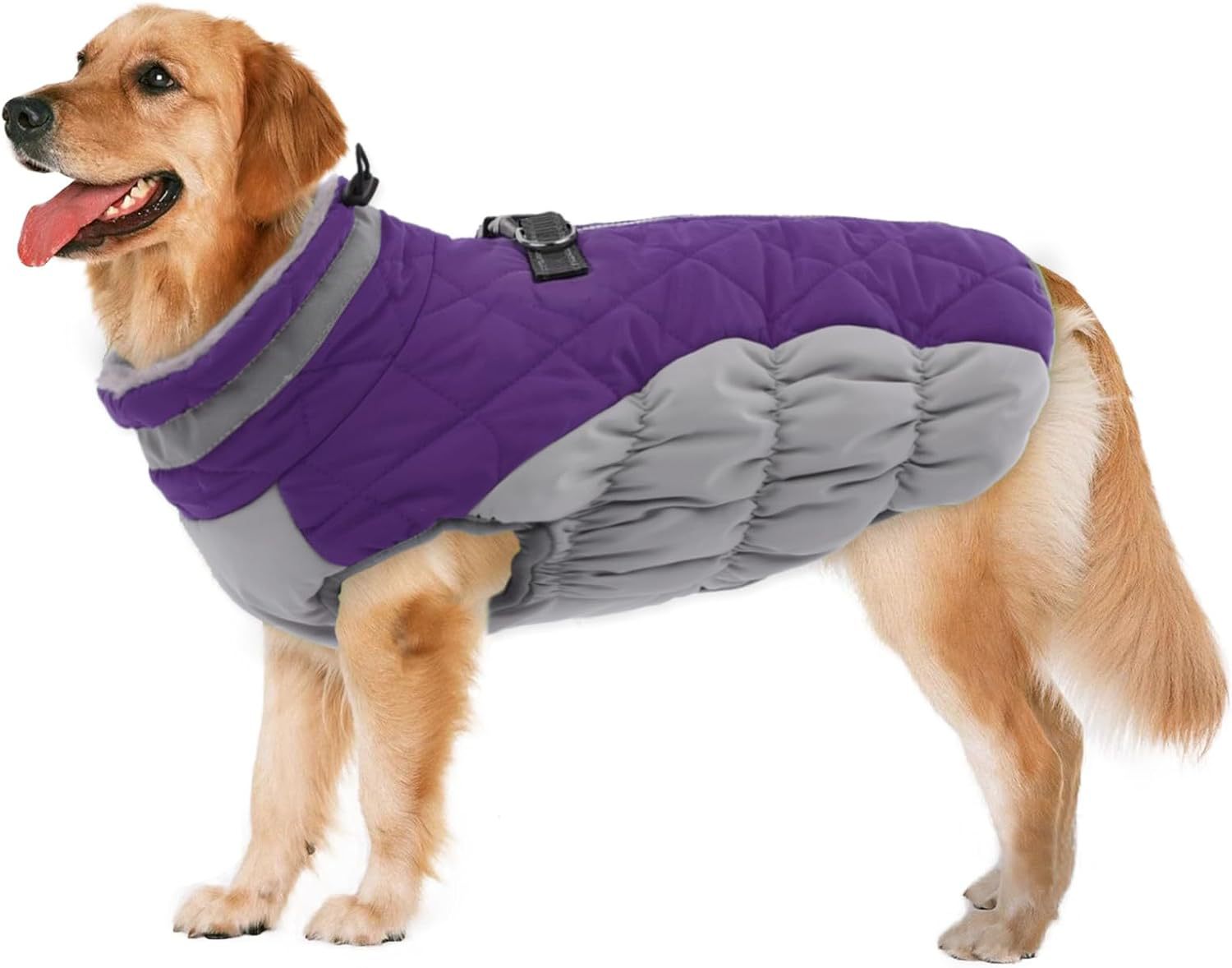 Pet Clothing Dog Padded Coat Winter Windproof Warm Dog Padded Coat photo 8