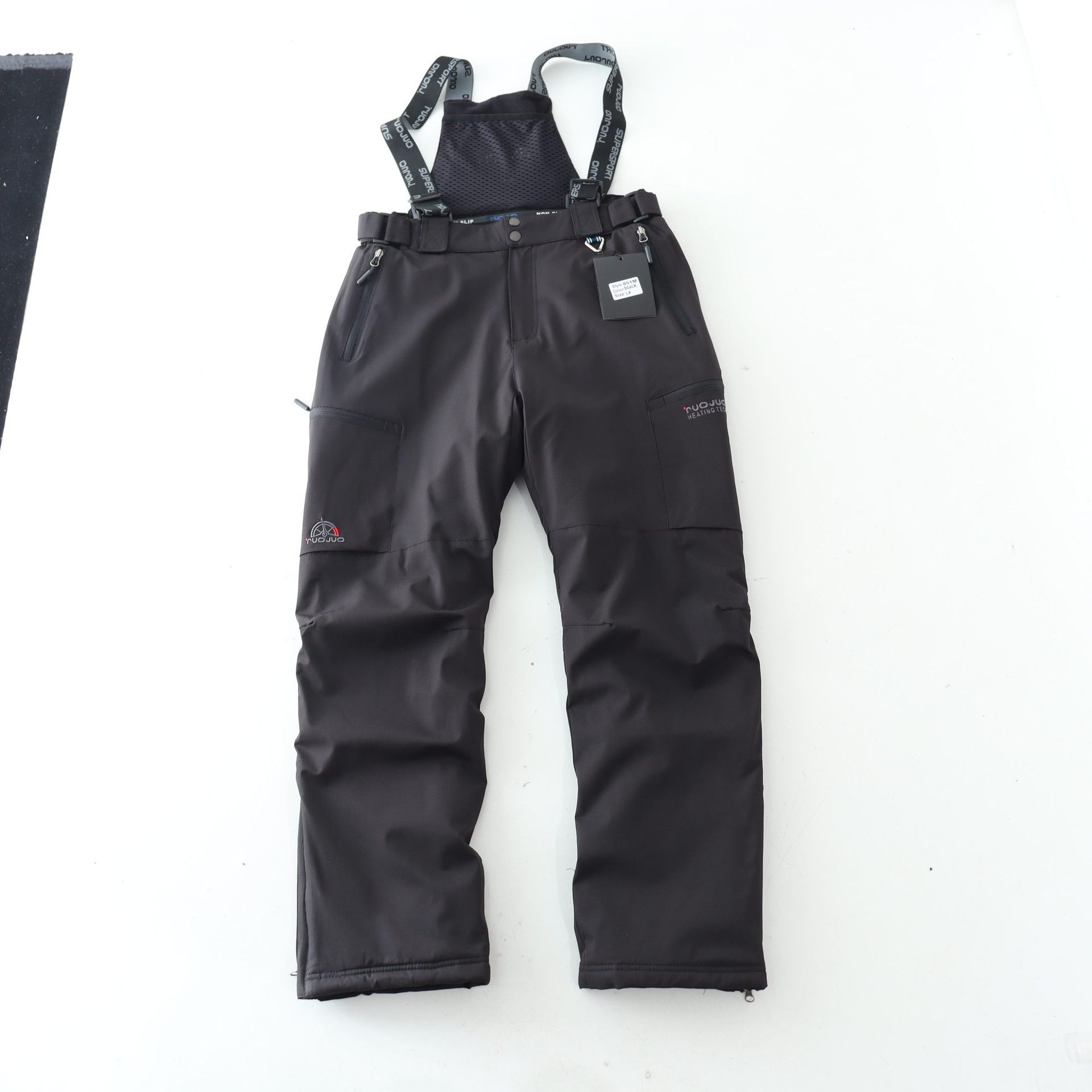 Men's Cold-resistant Abrasion-resistant Insulated And Thickened Ski Pants photo 2