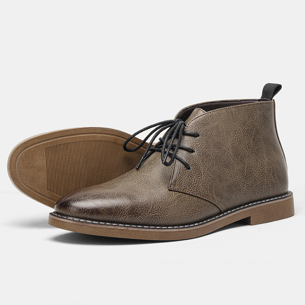 Casual Mens Large-size Ankle Boots photo 3