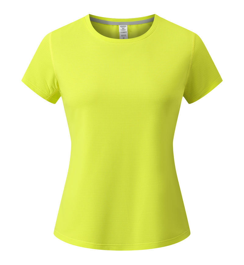 Quick-drying Crewneck T-shirt Summer Short-sleeve Work Uniform photo 5