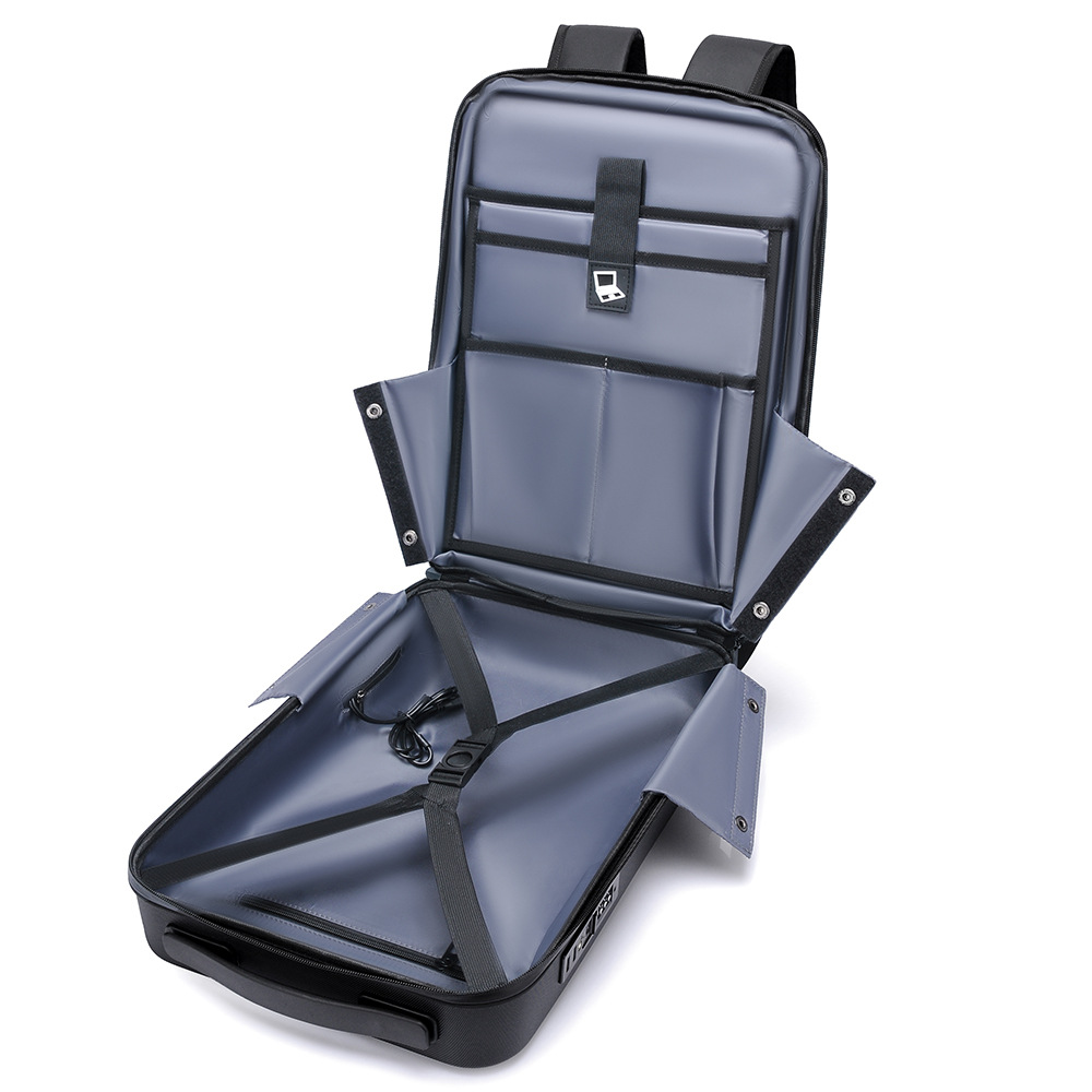 Expandable Anti-Theft Password-Locked Hard-Shell Esports Backpack photo 5
