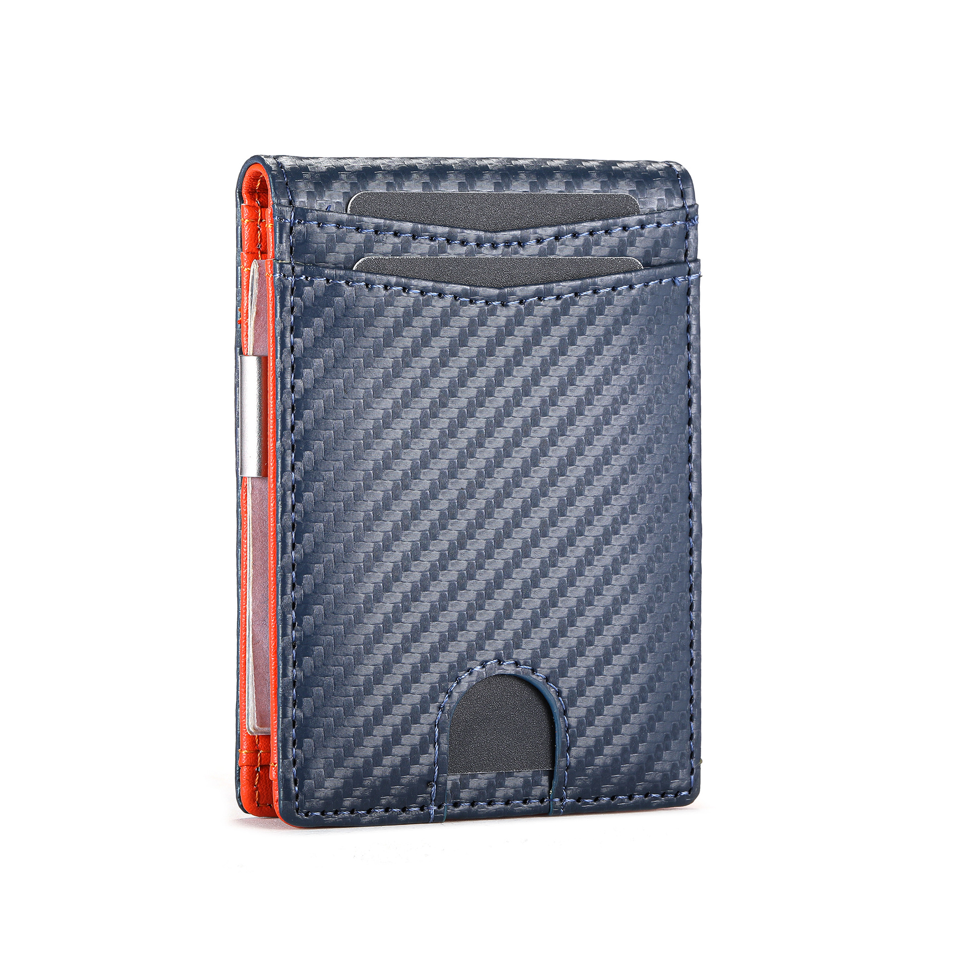 Card Holder For Men Automatic Pop-up Card RFID-blocking Aluminum Card Case photo 7