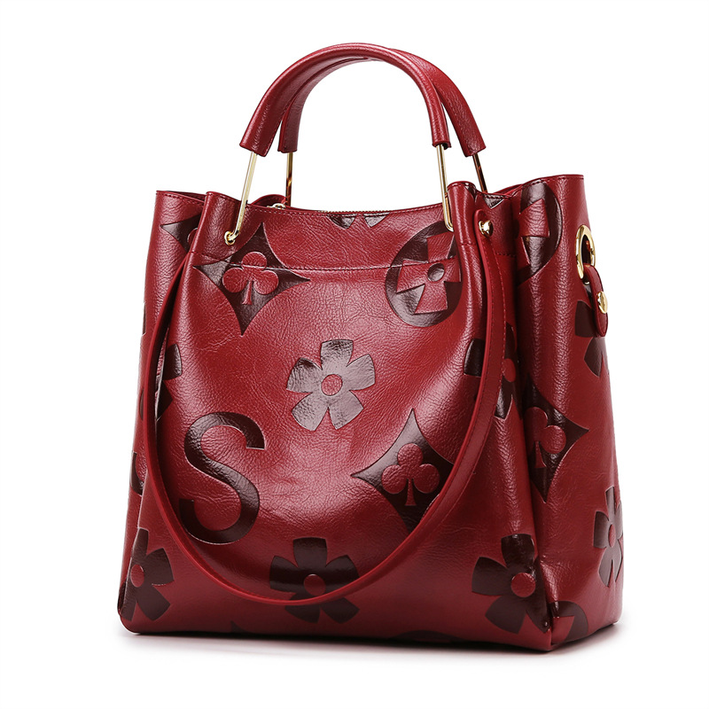 Womens Stylish Large-capacity Bucket Bag Set photo 8