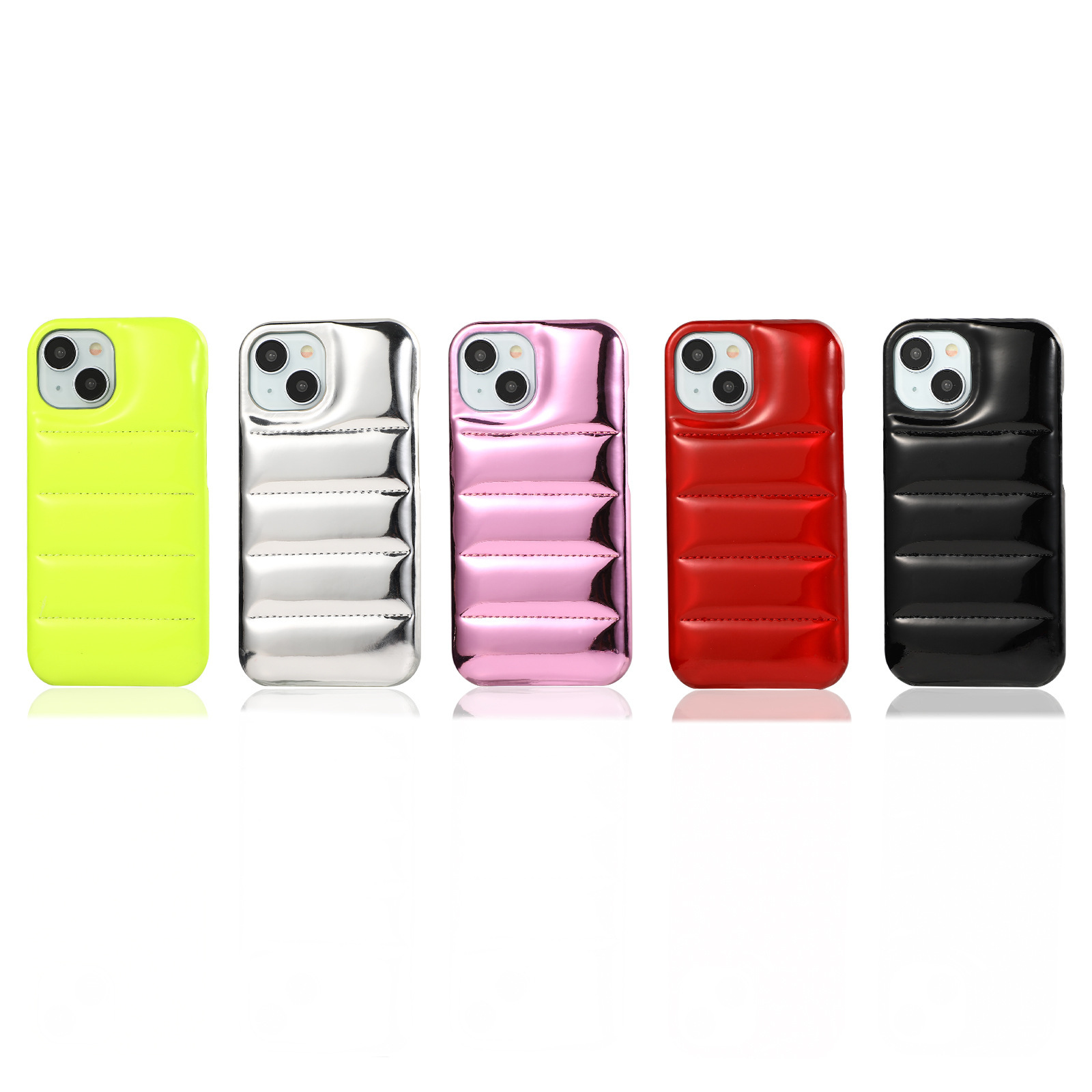 Applicable 17pm Aurora Down Jacket Glossy High-End Laser Phone Case photo 3
