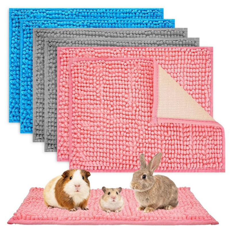 Guinea Pig Plush Non-slip Mat, Reusable And Washable photo 1
