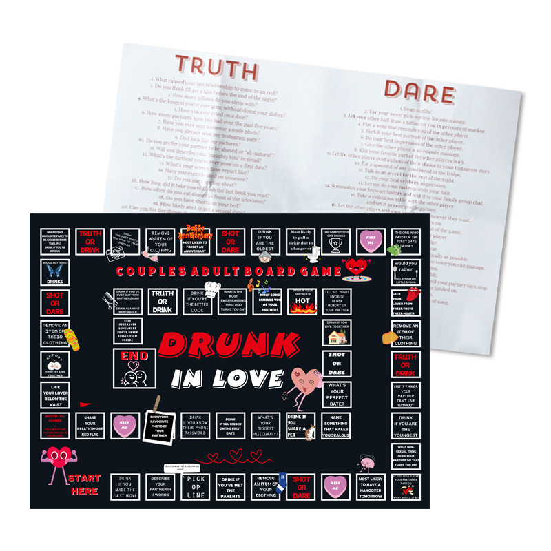 Date Night Drinking Creative Board Game photo 2