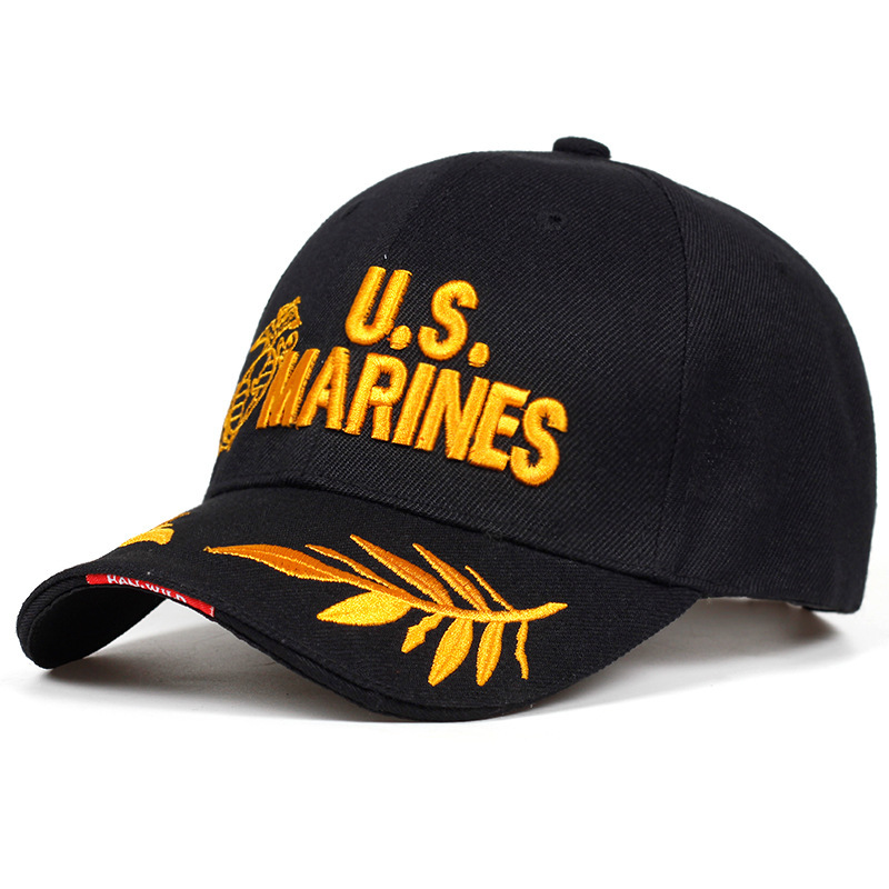 Outdoor Embroidered Baseball Marine Corps Baseball Cap photo 2