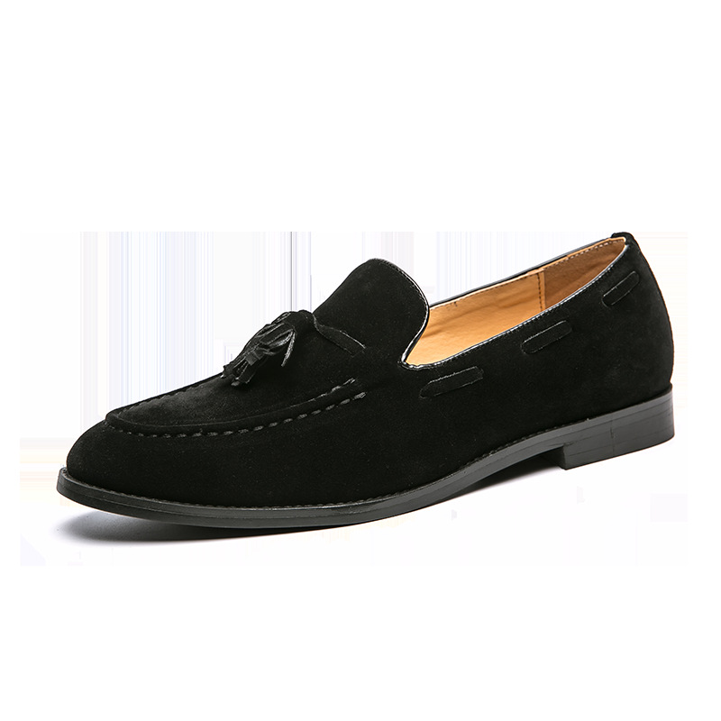 Matte-finish Hairstylist Casual Shoes, British-style Nightclub All-match photo 2