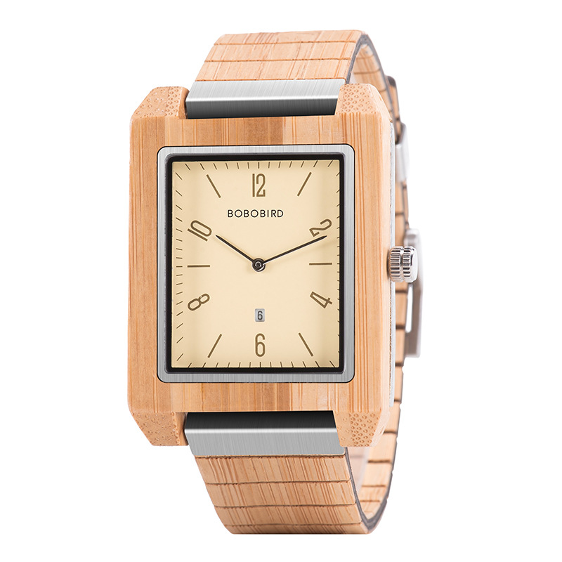 Wooden Watch Minimalist And Fresh-style Gift photo 8