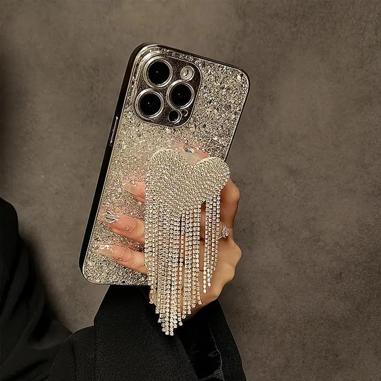 Caring Bracket Phone Case Drop-proof Protective Cover photo 1