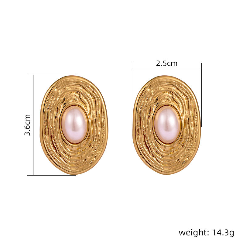 Gold Flower Pearl Barrettes Fashion Bridal Hair Accessories photo 2