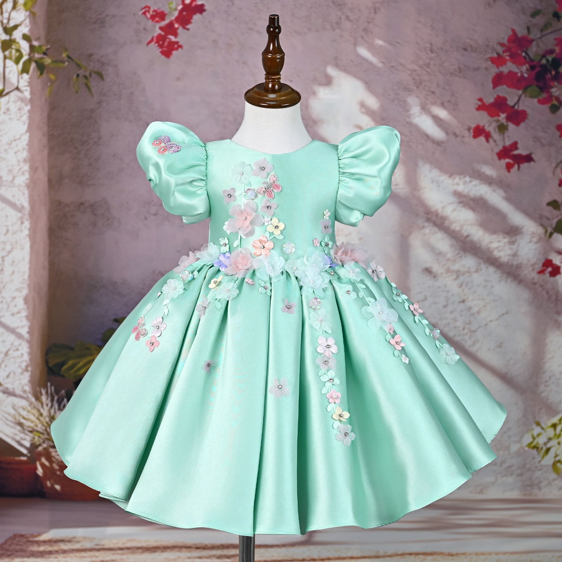 Floral Princess Puffy Skirt photo 5