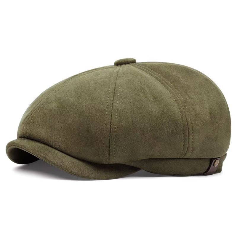 British-style Youth Casual All-match Vintage Octagonal Beret photo 3
