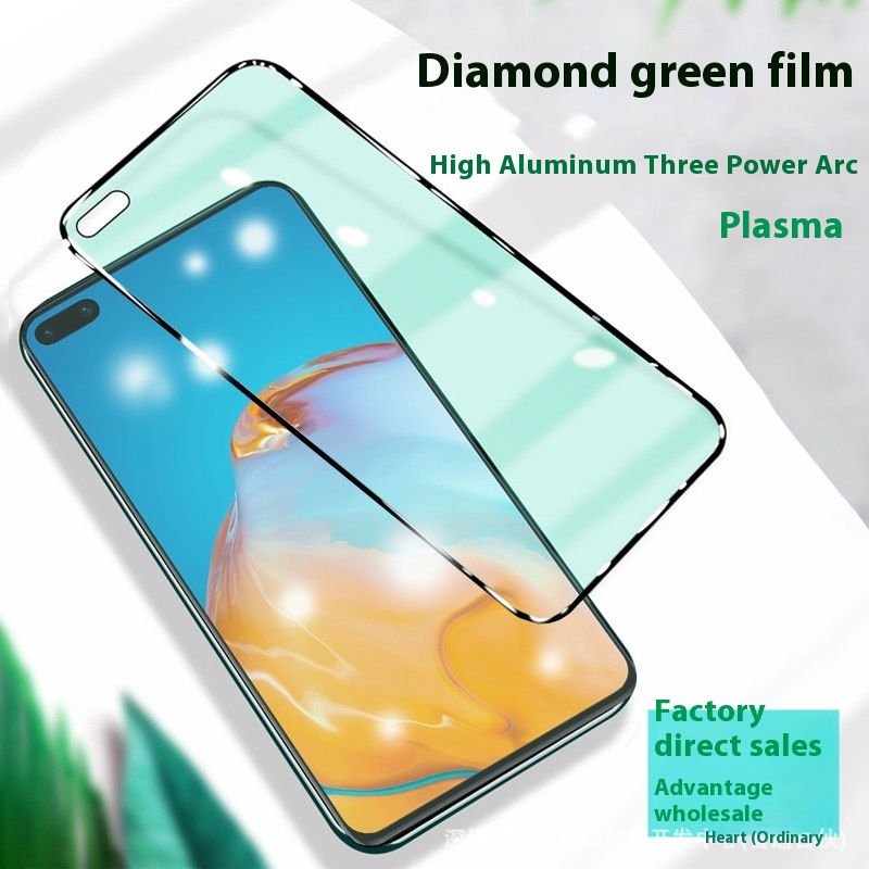 Mobile Phone Film Real Me Electroplating HD High Aluminum Full Screen photo 1