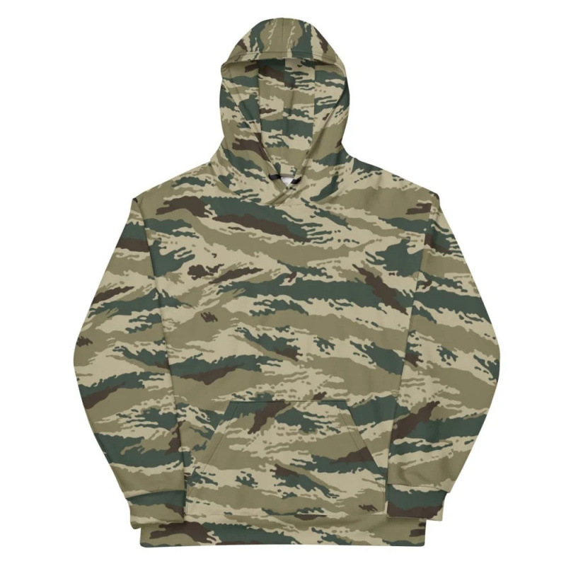 Camouflage Pattern 3D Digital Print Hoodie photo 2