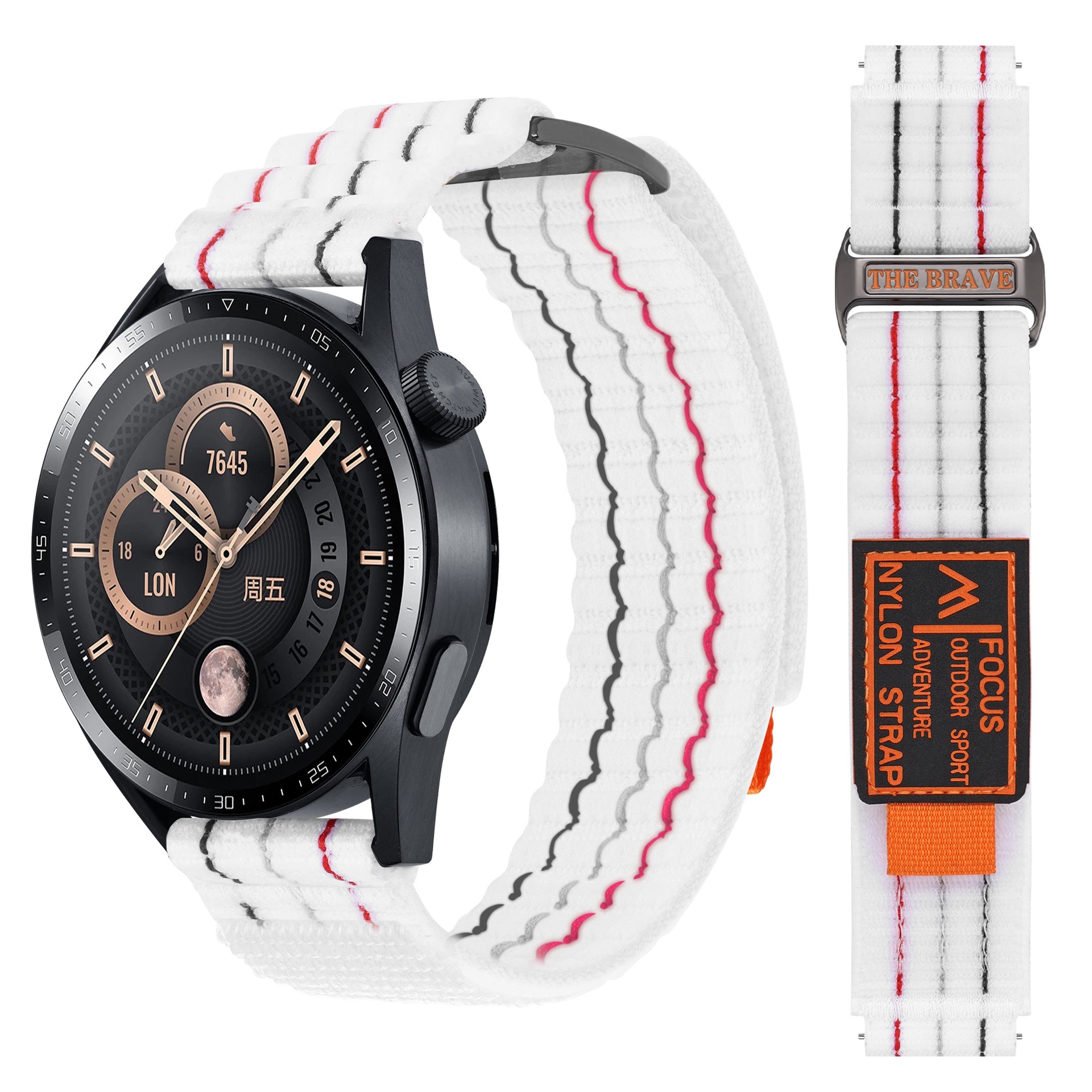 Double-Holiday Adhesive Nylon Loop Strap photo 6