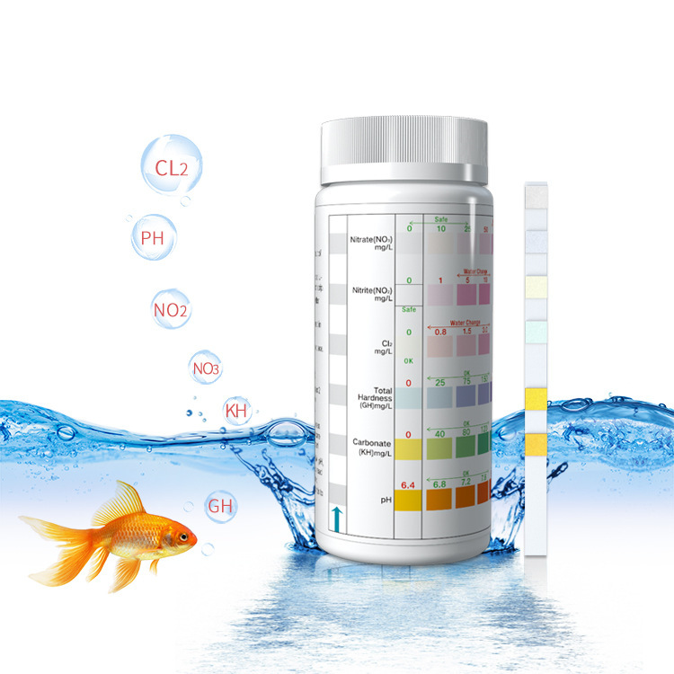 Six-in-one Fish Tank Water Quality Test Paper photo 2