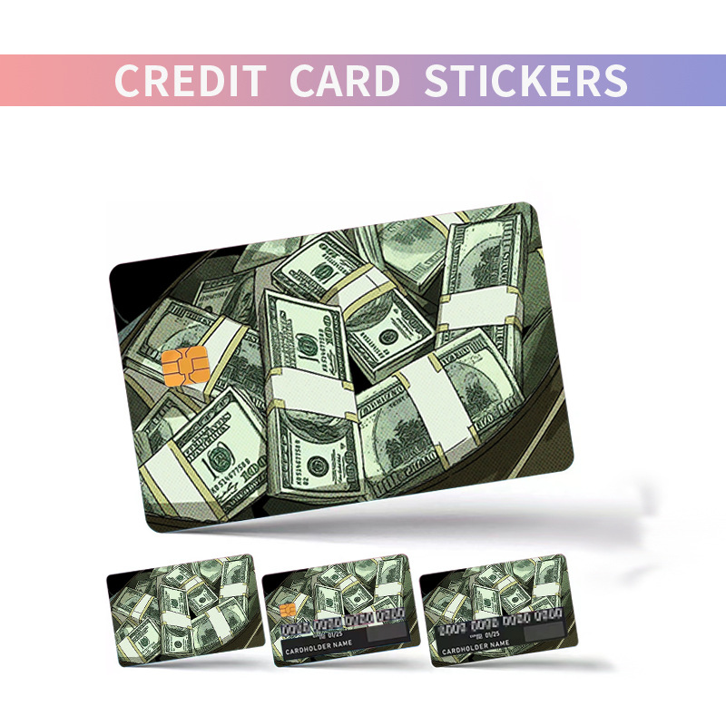 Credit Card Personalized Stickers photo 6
