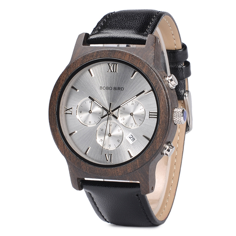 Wooden Watch Simple And Casual Quartz Movement photo 4