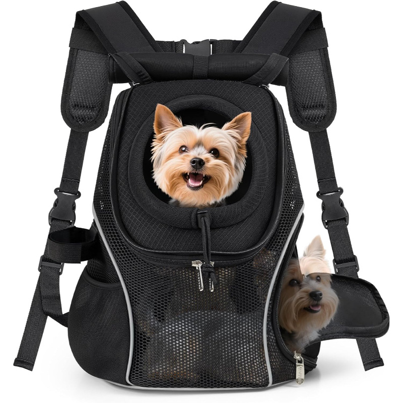 Dog Backpack Ventilated And Adjustable Pet Carrier photo 6