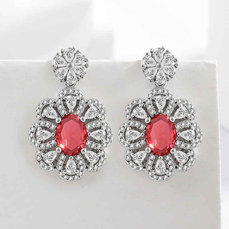 Bride Jewelry Earrings Necklace Jewelry Suit photo 3