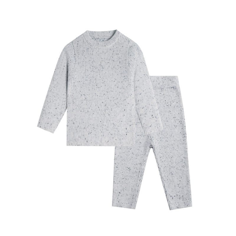 Baby Clothing Sweater Set Knitted Round Neck photo 4