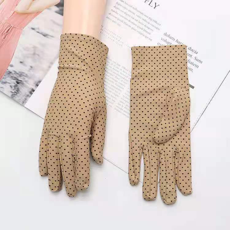 Spandex High Elastic Jewelry Etiquette Sun Protection Dance Driving Gloves For Performance photo 1
