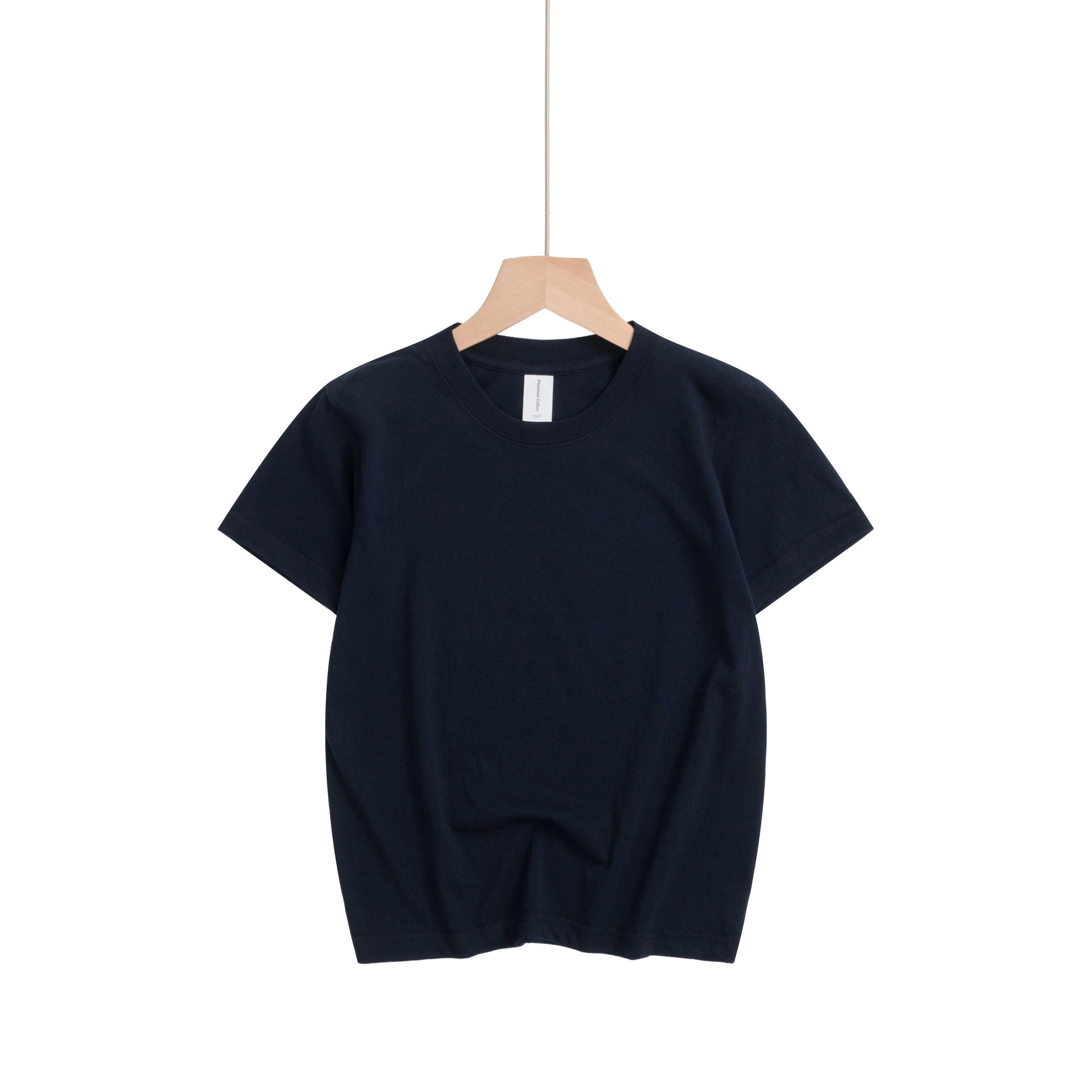 Tube Knit Crew Neck Short-sleeve American Style Vintage, Seamless photo 4