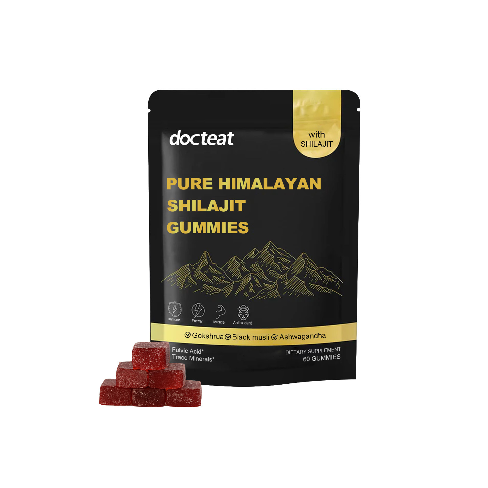 Plant-extract Energy-boosting Ashwagandha Soft Chews photo 1