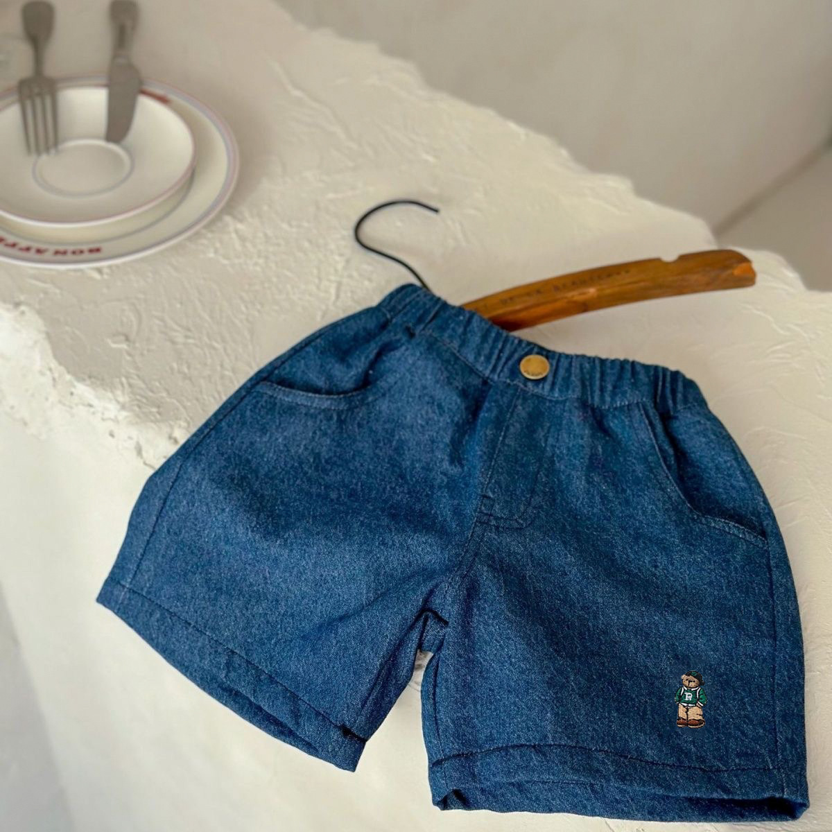 Kids Summer Casual Denim Shorts photo 4