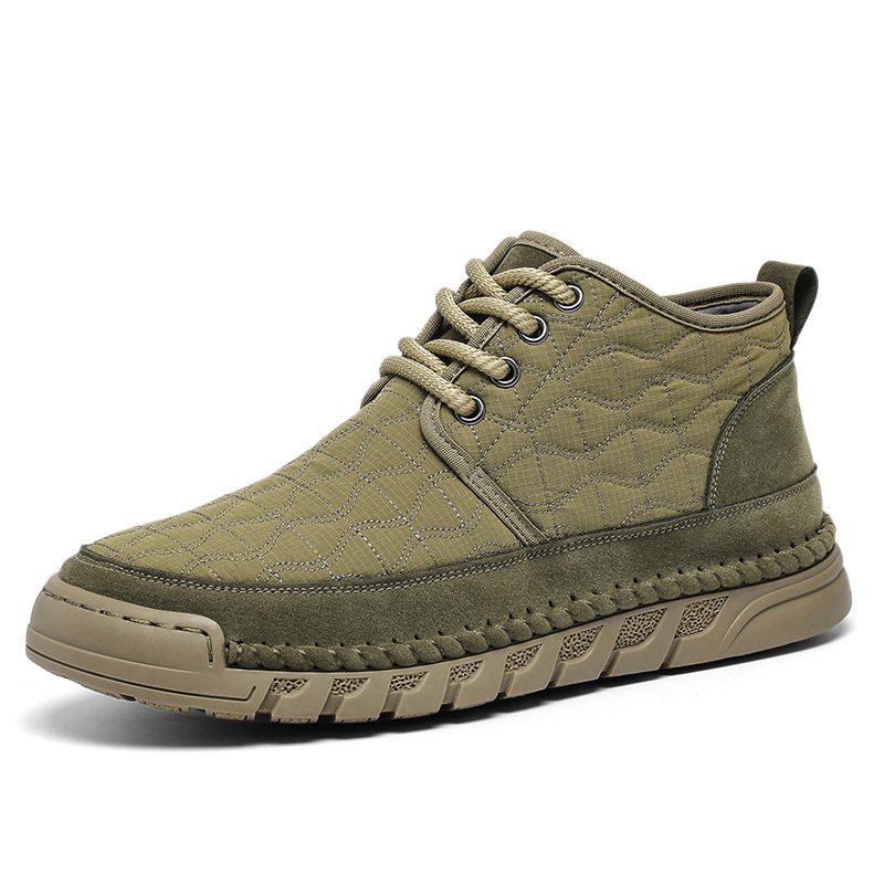 Winter Fleece-lined Warm Snow Boots Mens Shoes photo 7
