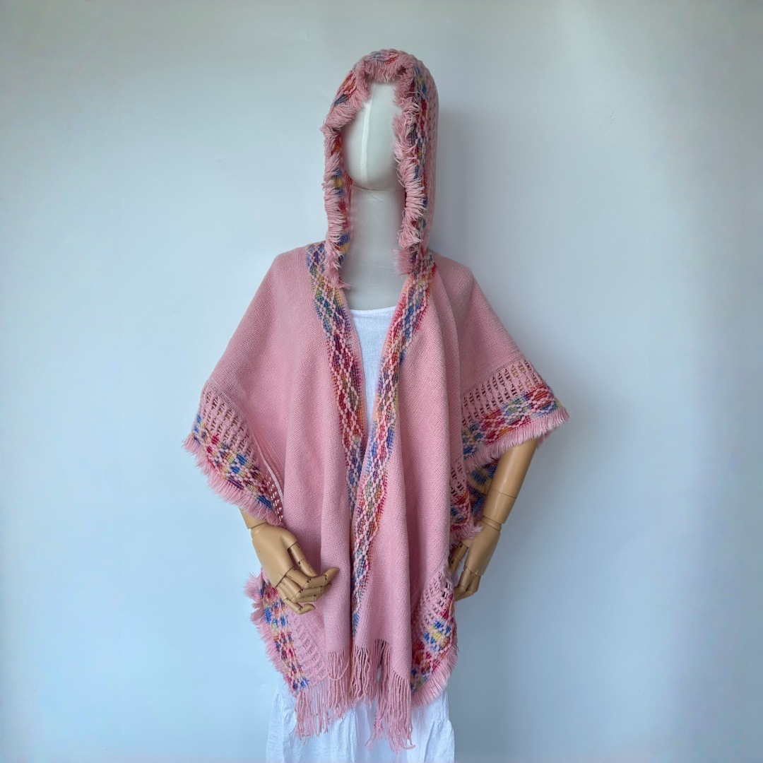 Autumn Winter Warm Ethnic-style Shawl For Travel photo 7