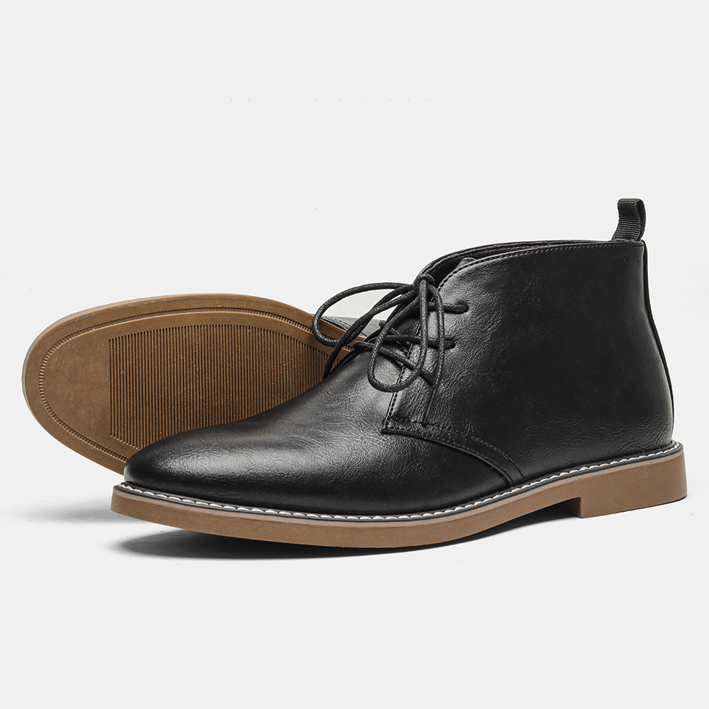 Casual Mens Large-size Ankle Boots photo 2
