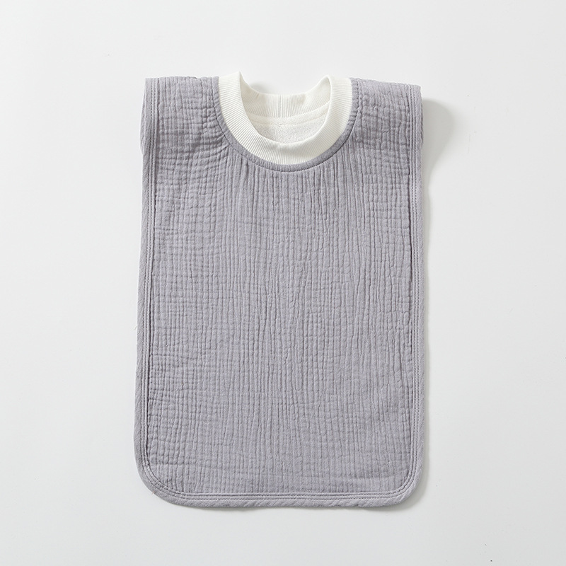 Large Childrens Washcloth Bib That Resists Stains photo 8