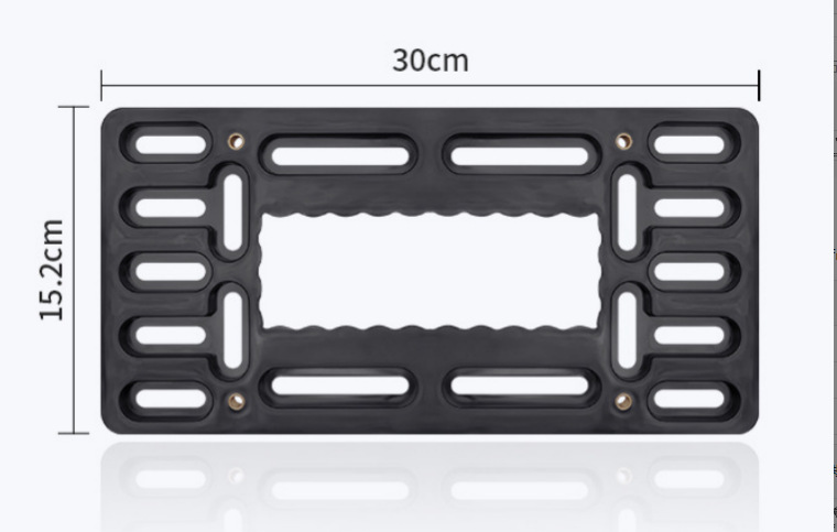 Car License Plate Frame Plastic Base photo 4